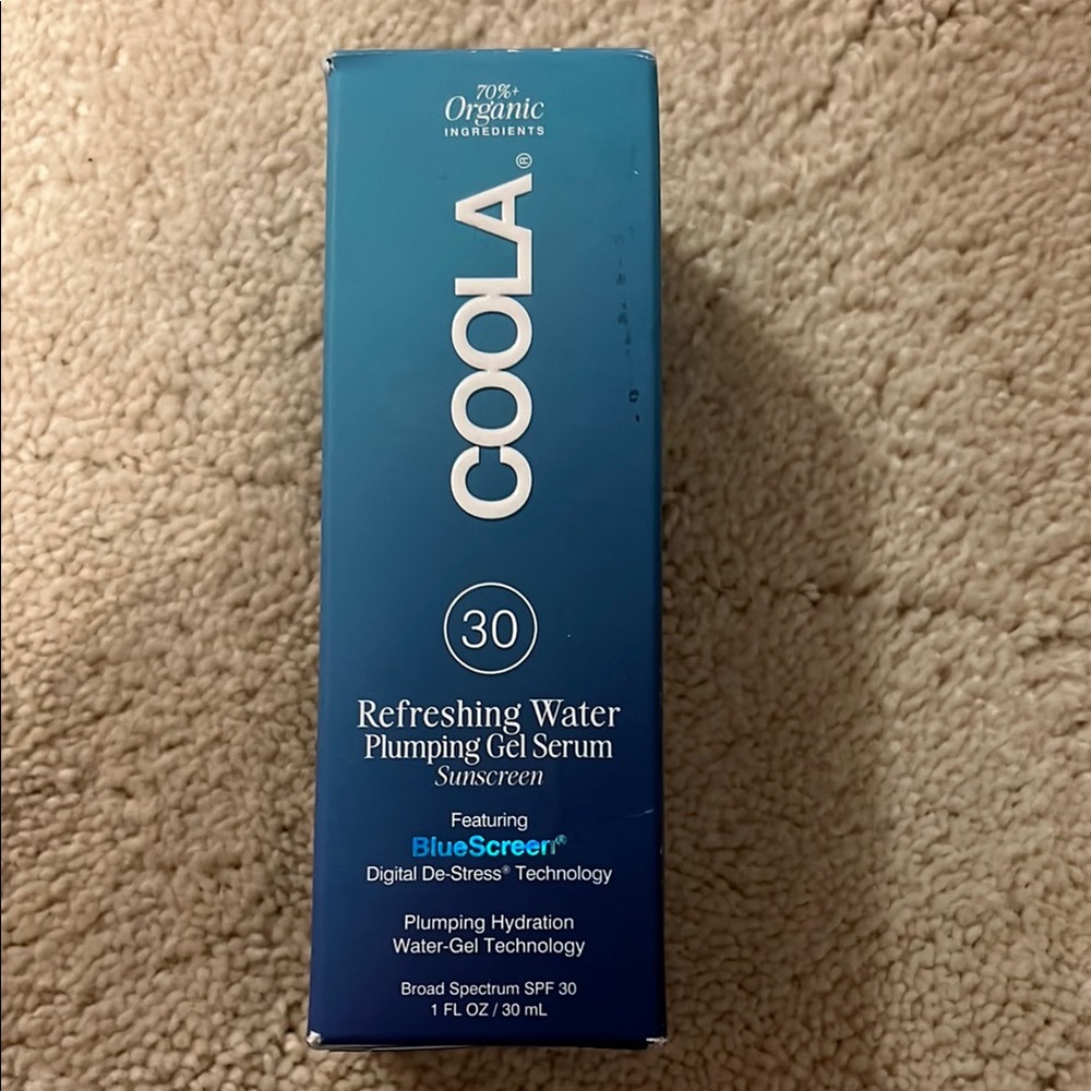 COOLA Blue Water Gel Serum SPF 30